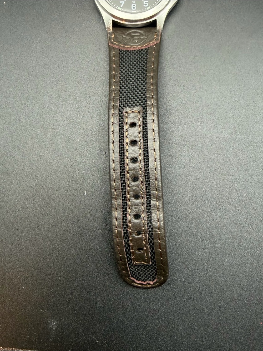Timex Expedition Watch CR2016 cell T40091 Indiglo Leather #W05 - Picture 7 of 13